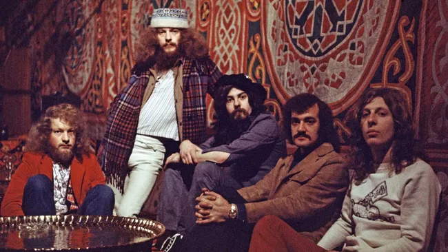 Jethro Tull в 1971 году. Фото: Майкл Патленд