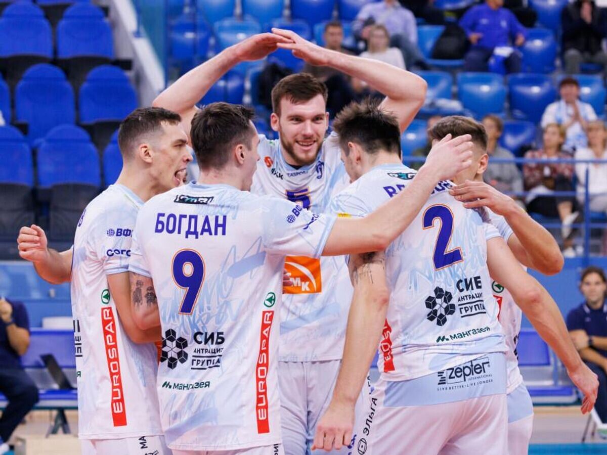    Волейболисты московского "Динамо"© Официальный сайт ВК "Динамо"