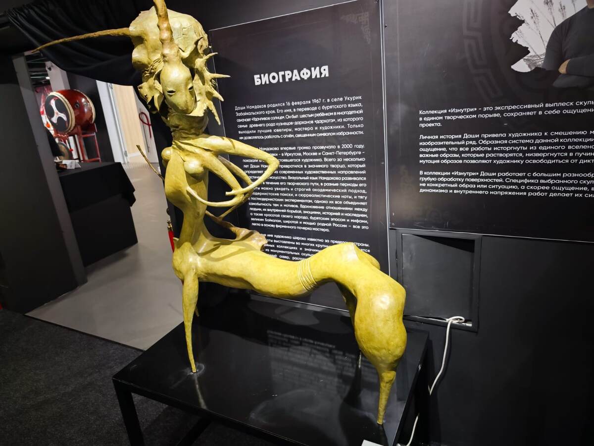 Спонсором спорной выставки Даши Намдакова стала компания Татнефть