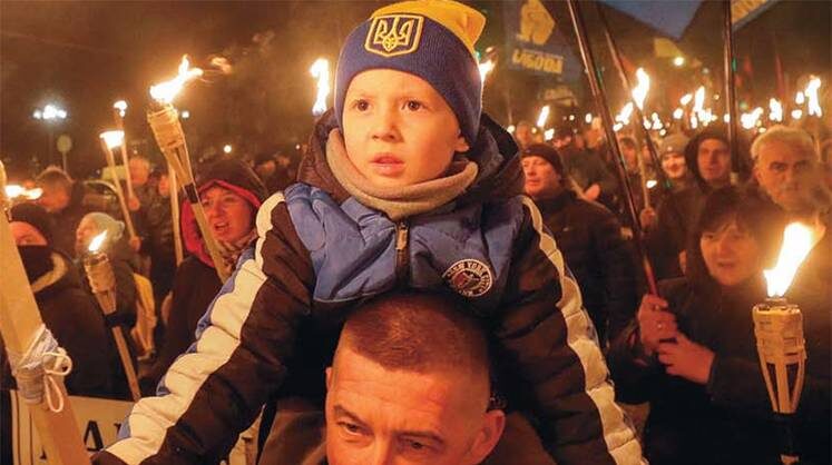    TASS Факельные националистические шествия на улицах украинских городов стали печальной традицией