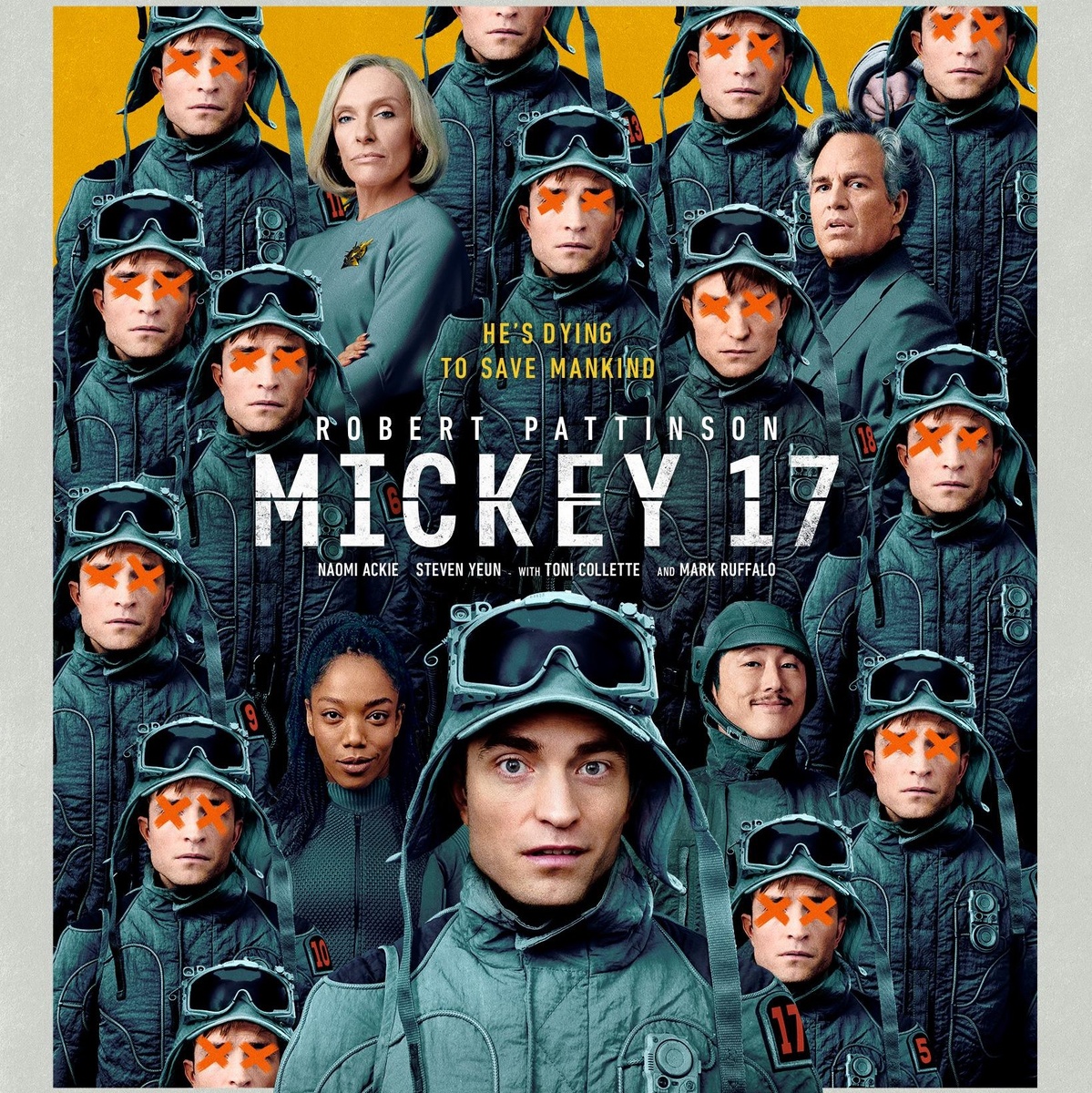 Фрагмент постера «Микки 17».