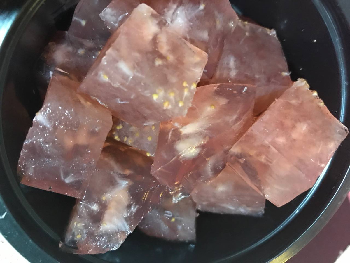 Желатин кубиками