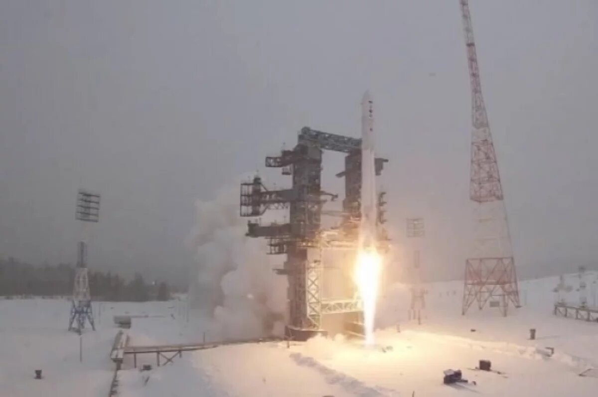    Омскую ракету «Ангара-1.2» запустили с космодрома «Плесецек»