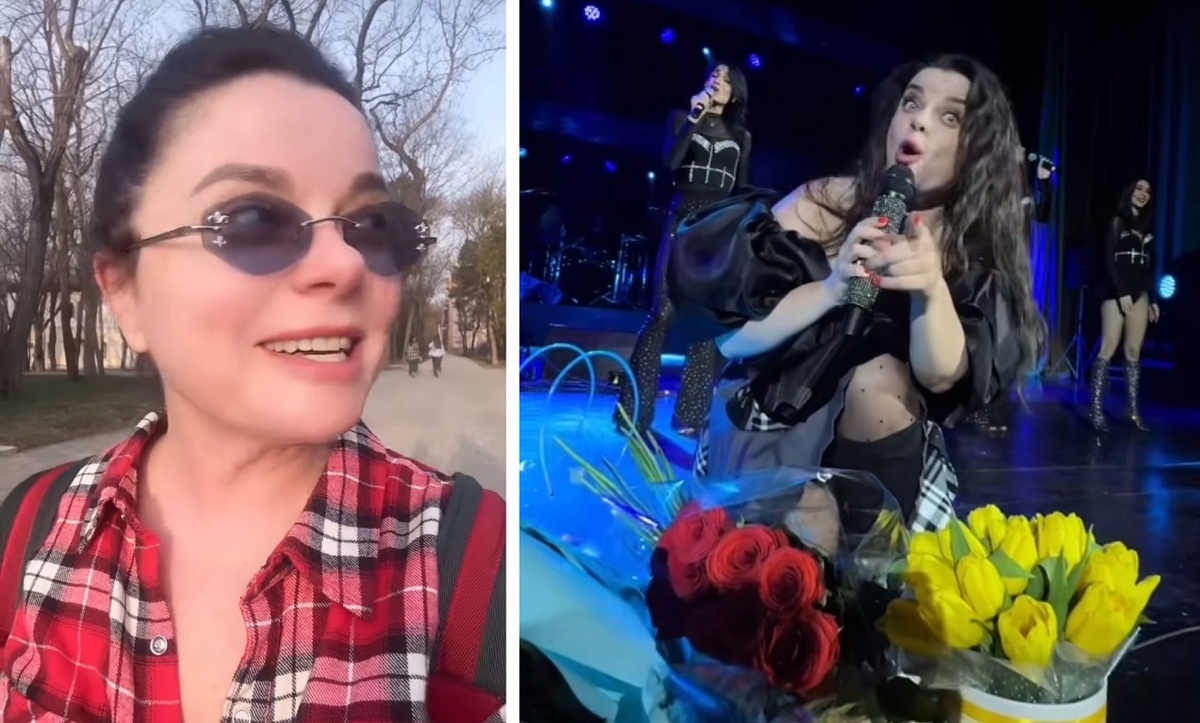 Наташа Королева после съемок шоу отправилась на гастроли. Фото: социальные сети.