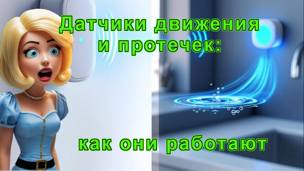 Умный дом — это не только удобство, но и безопасность. Датчики движения и протечек играют ключевую роль в защите вашего дома от неожиданных проблем.