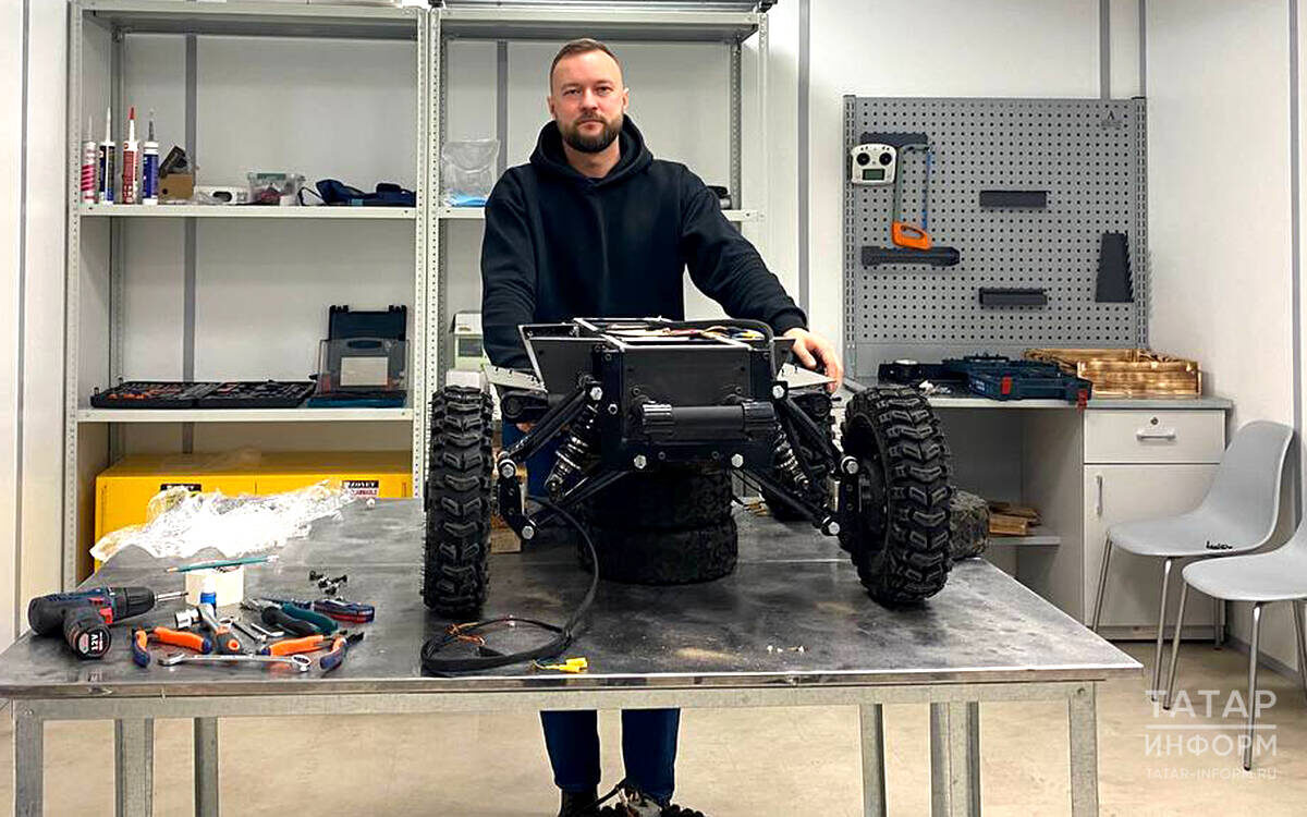 Алексей Петров: «Наша компания занимается машинным обучением и робототехникой»Фото: © Кирилл Гумиров, «Татар-информ»