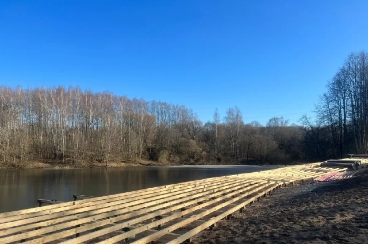    В смоленской Реадовке благоустраивают пляжную зону
