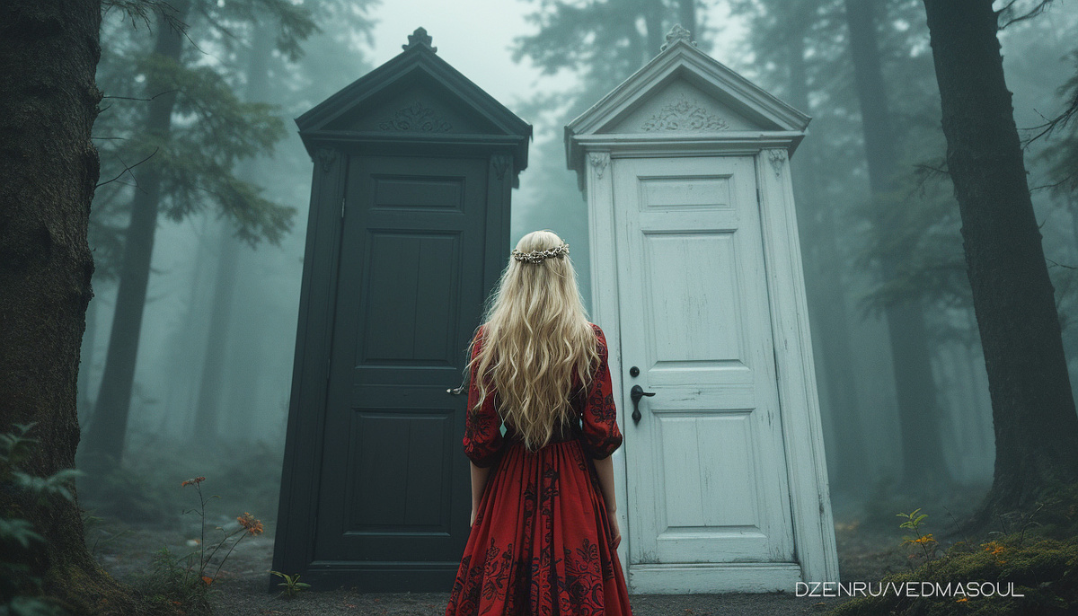 Авторское изображение @vedmasoul. Cгенерировано ИИ. Чистка от порчи, защита