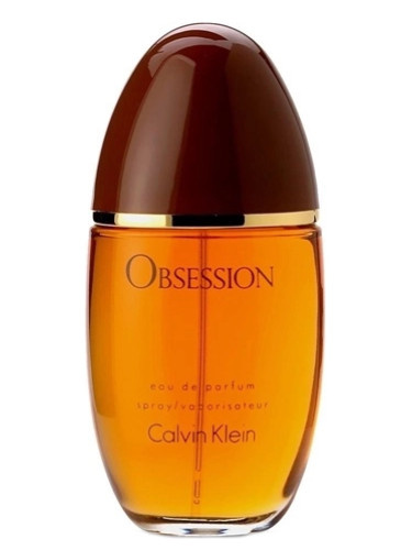Obsession Calvin Klein — это аромат для женщин, он принадлежит к группе восточные пряные. Obsession выпущен в 1985 году. Парфюмер: Jean Guichard. Верхние ноты: Ваниль, Базилик, Бергамот, Мандарин, Зеленые ноты, Персик и Лимон; средние ноты: Специи, Сандал, Кориандр, Дубовый мох, Кедр, Цветок апельсина, Жасмин и Роза; базовые ноты: Амбра, Ладан, Ваниль, Цибетин, Мускус и Ветивер.