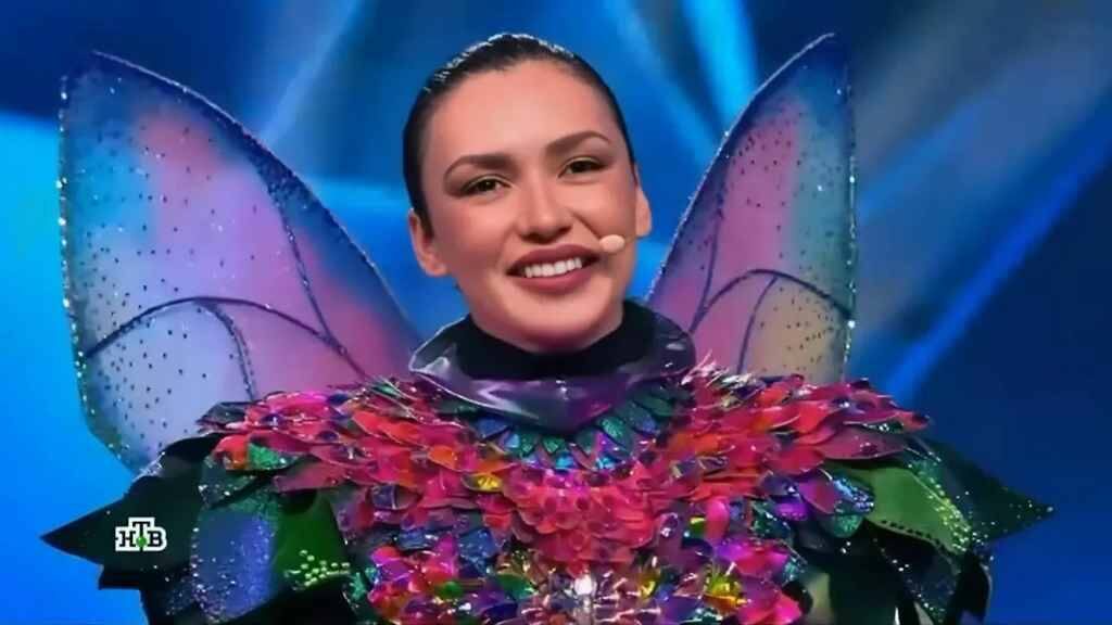 Серябкина в маске Богомола. Источник: ntv.ru Автор фото: Пресс-служба НТВ📷
