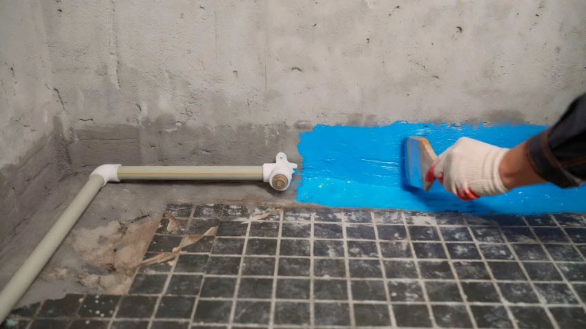 Этапы гидроизоляции ванной комнаты - Проремострой