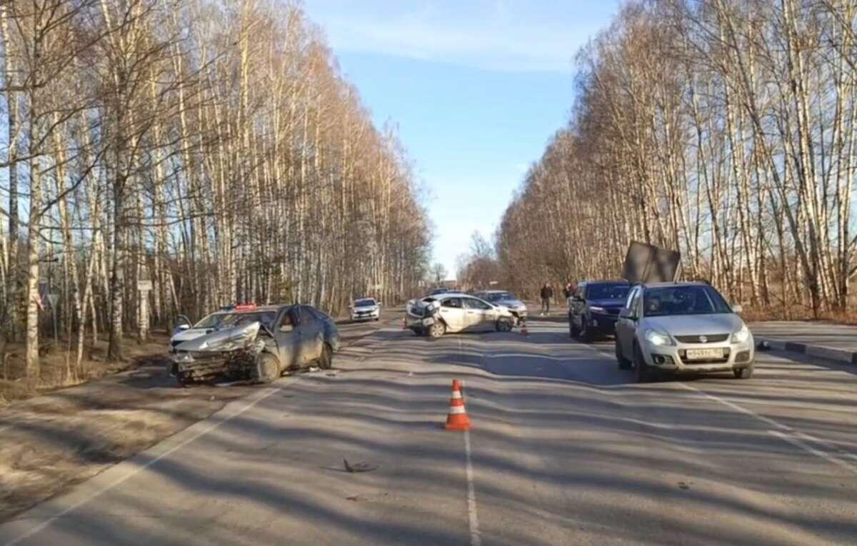    Шесть участников ДТП были госпитализированы