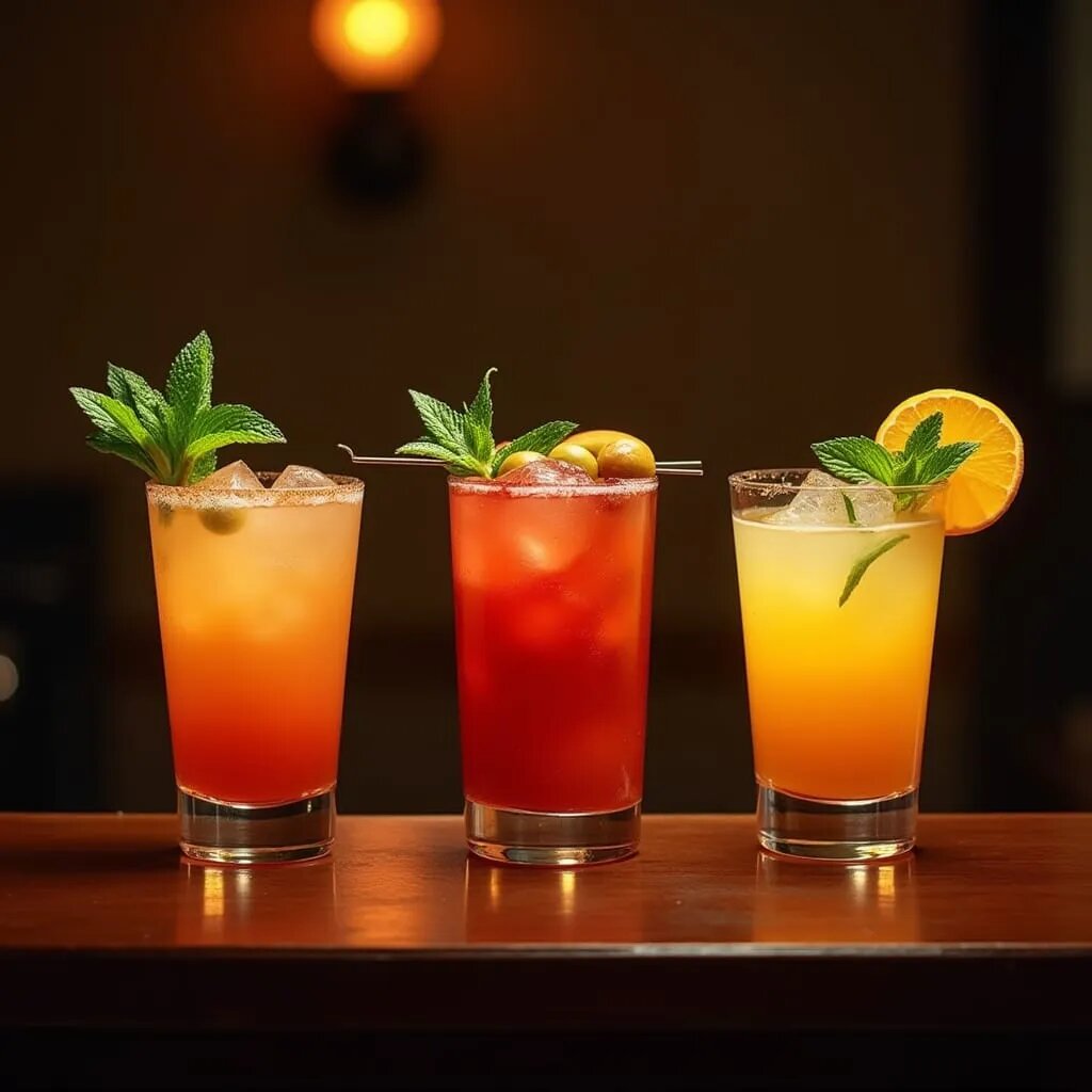 безалкогольные коктейли