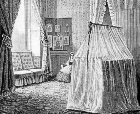 Спальня Николая I  в Аничковом дворце