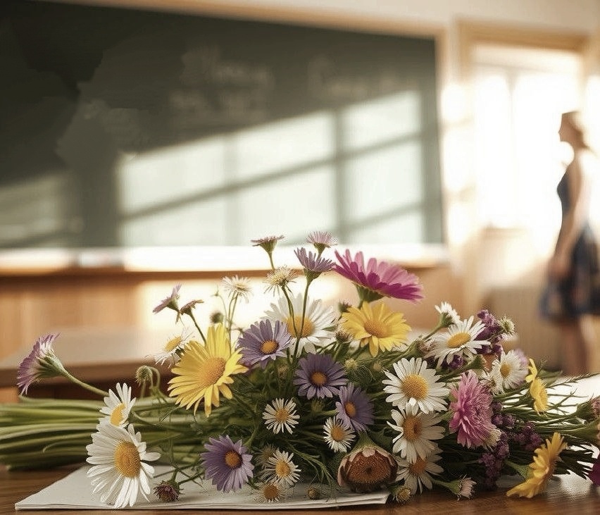 полевые цветы 