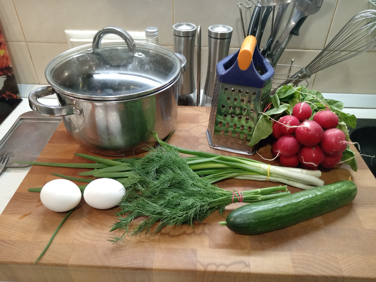 Основные ингредиенты.