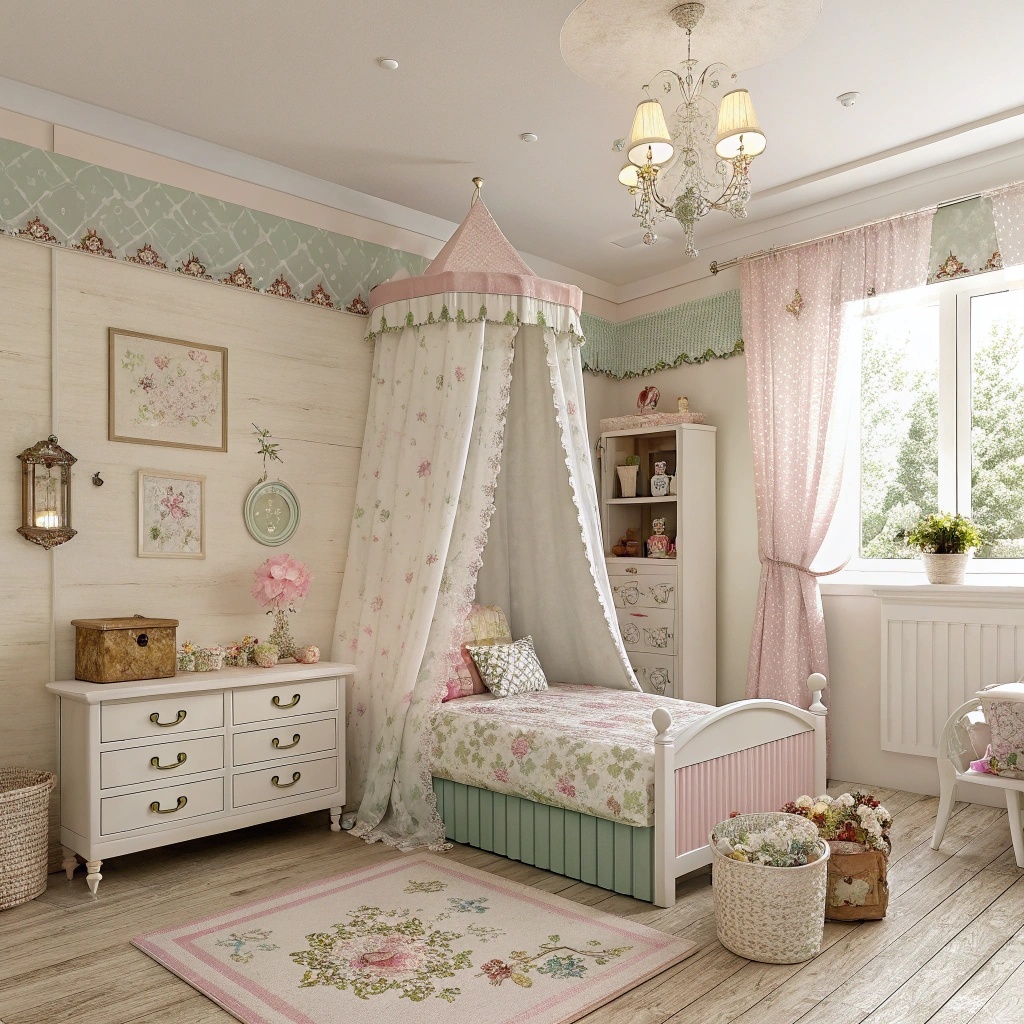 Деревянная мебель, стилизованная под старину.