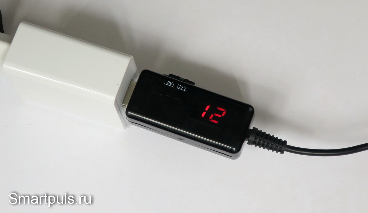 USB DC-DC преобразователь с 5 В на 9 или 12 В