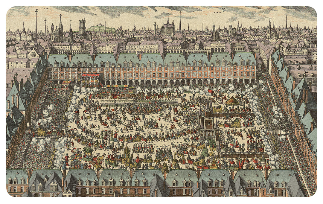 Королевская площадь, 1612 год