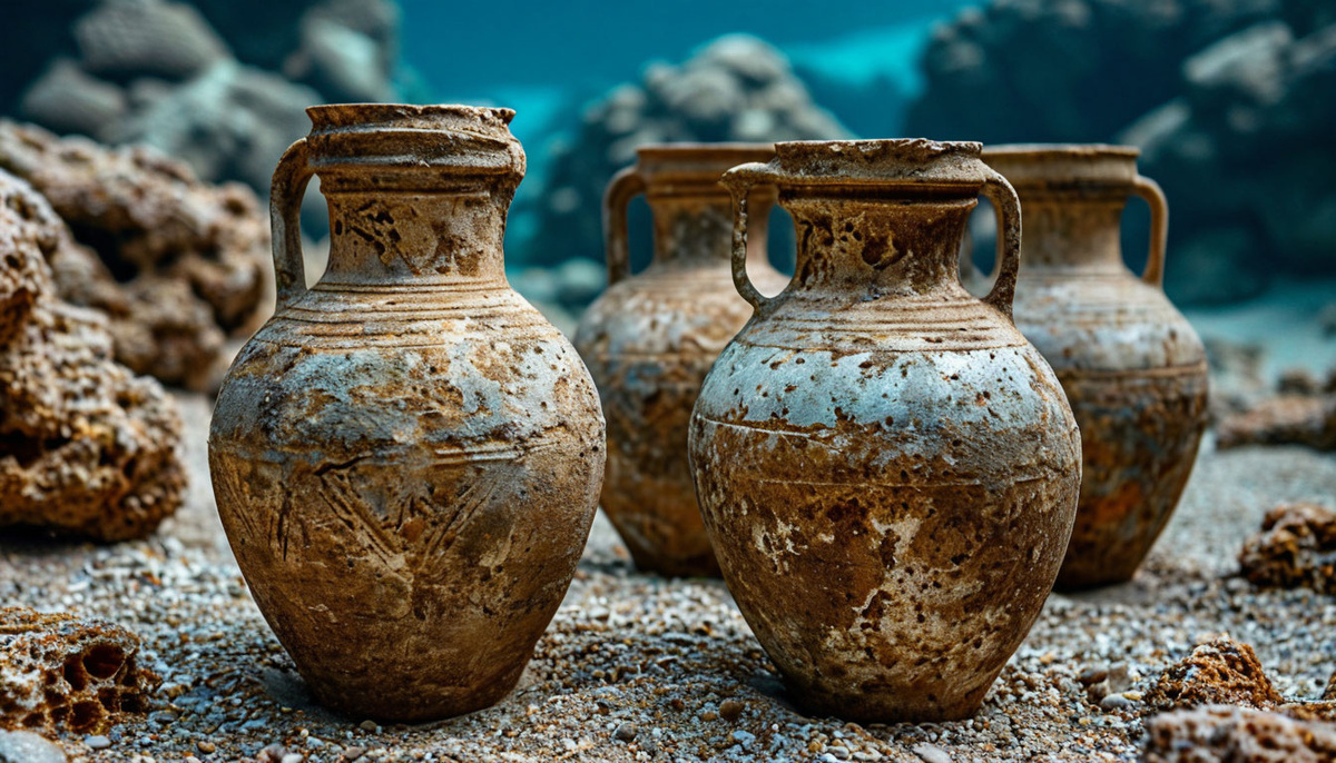 Римские амфоры на дне океана. Обложка © «Шедеврум»