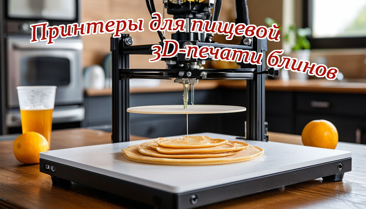 3D-принтеры для изготовления фигурных блинов