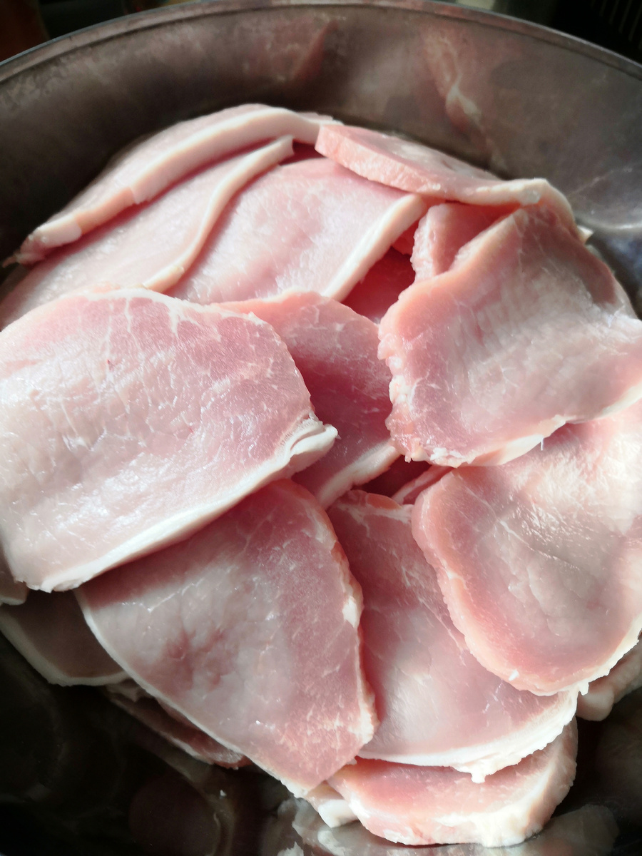 Нарезанное мясо