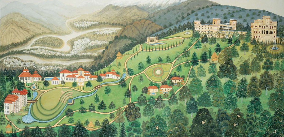 Карта курорта Ananda SPA 