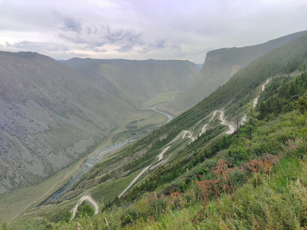 Спуск с перевала