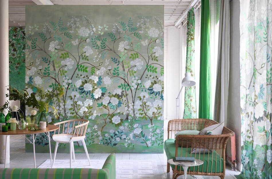    В таком интерьере весеннее настроение царит даже в мерзлом ноябре! Фото от Designers Guild (салоны MANDERS)