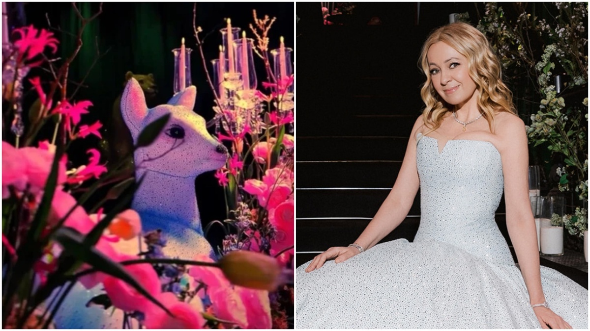 2 января Яне Рудковской исполнилось 50 лет, но мероприятие она решила провести спустя 2,5 месяца.  