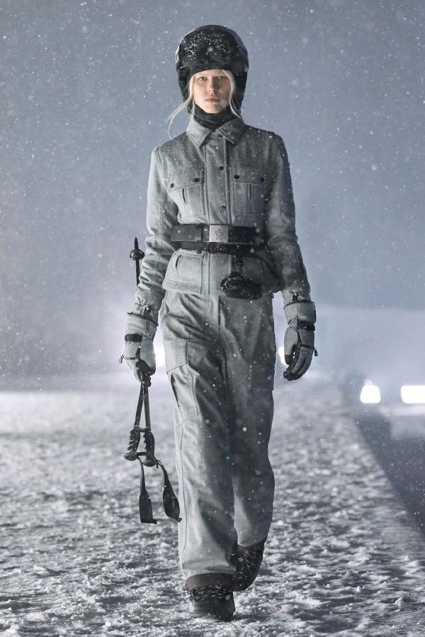 Показ коллекции Moncler Grenoble осень-зима 2025-2026 в Куршевеле-Альтипорте, Франция