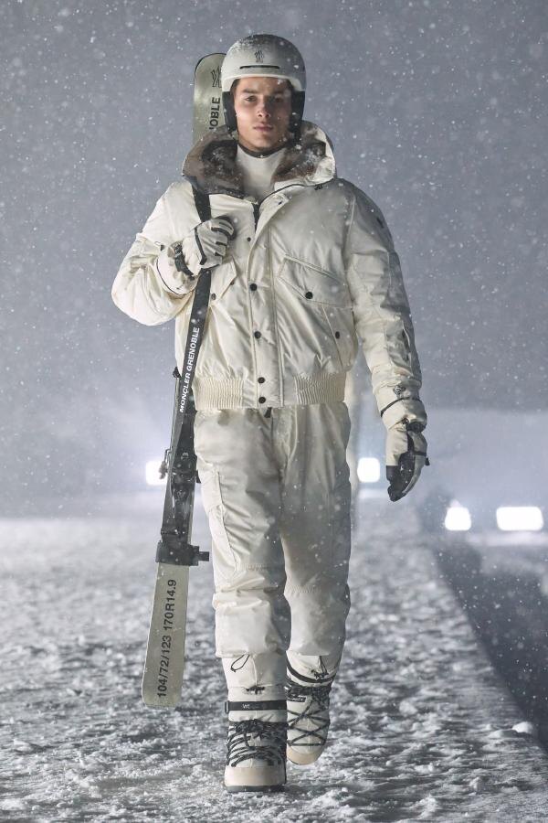 Показ коллекции Moncler Grenoble осень-зима 2025-2026 в Куршевеле-Альтипорте, Франция
