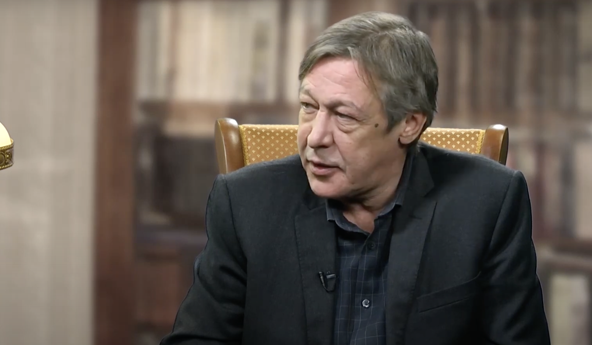    Михаил Ефремов. Фото: Youtube / @Radio-Svoboda