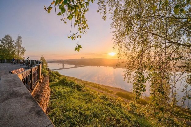 Киров в прошлом году официально стал городом рассветов