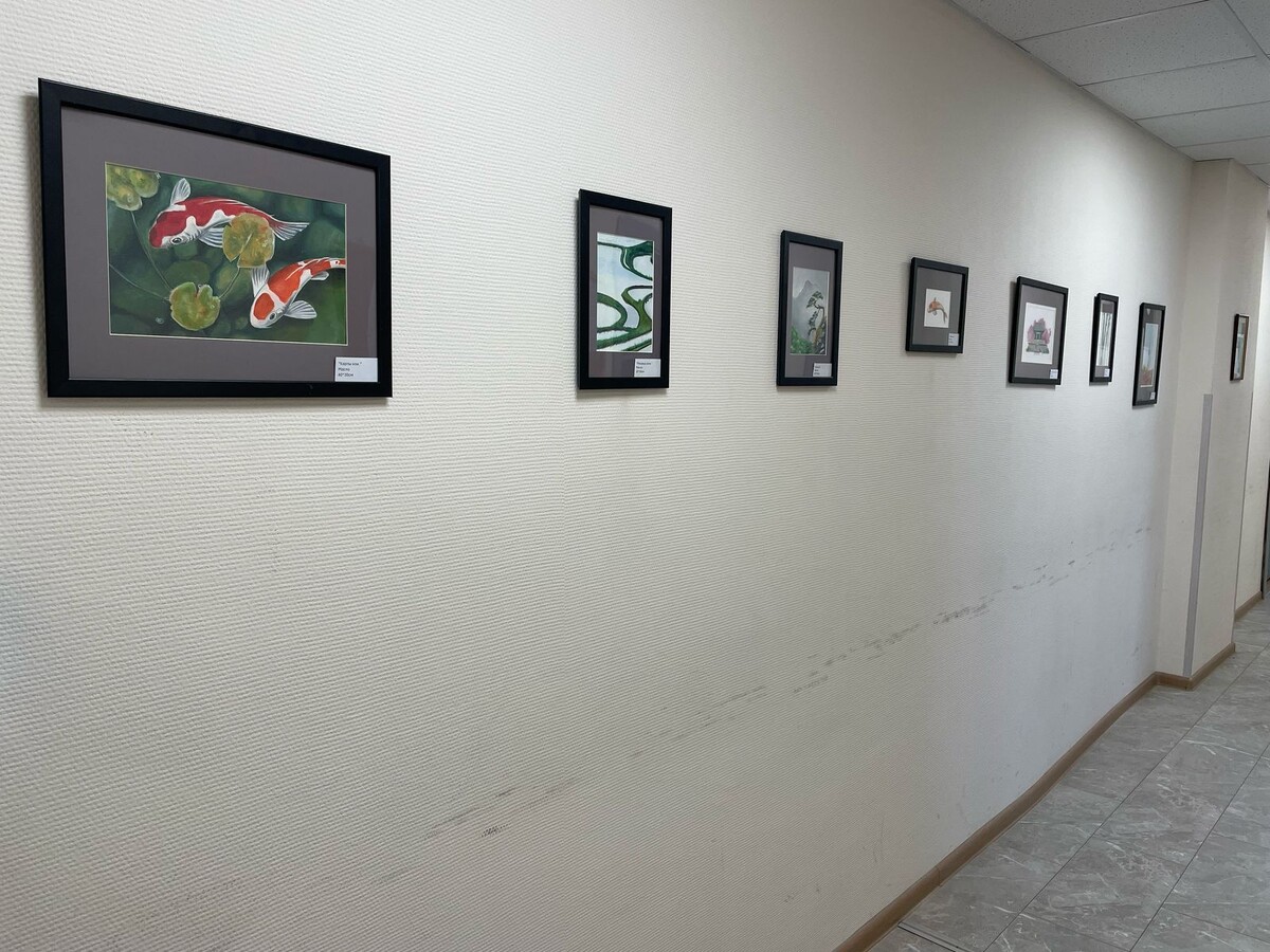 Выставка А. Волкович в ИСВ