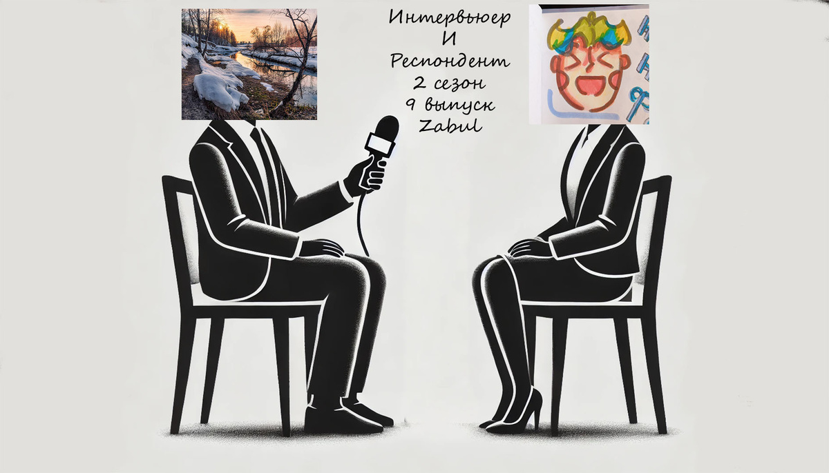 Обложка интервью.