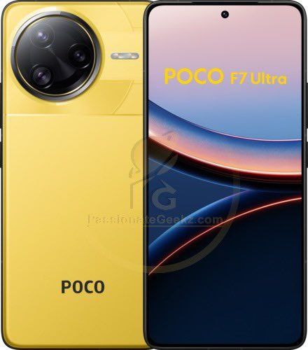    Дизайн POCO F7 Ultra и F7 Pro раскрыт до анонса