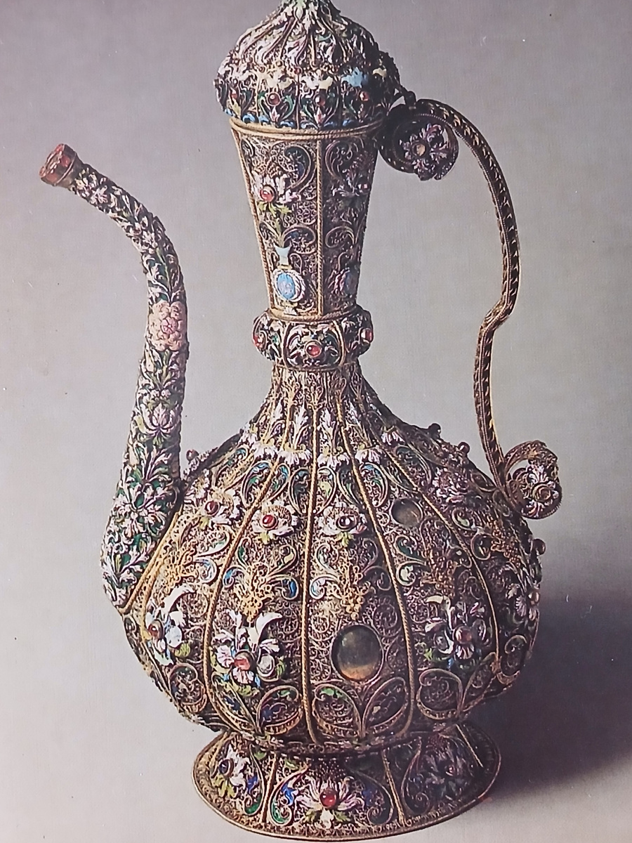 Рукомойный кувшин. Константинополь. Посольский дар царевичу Алексею.