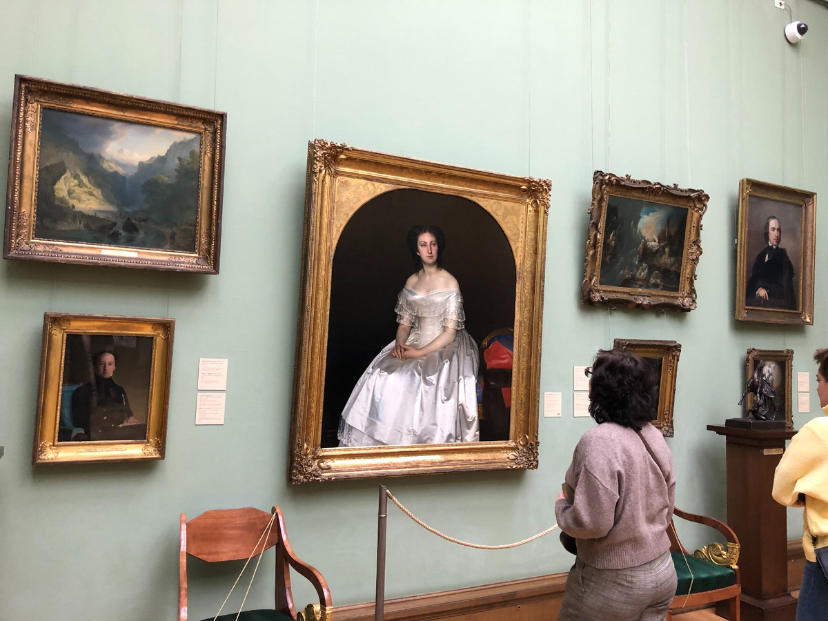 С.К. Зарянко. Портрет княгини М.В. Воронцовой. 1851, ГТГ.