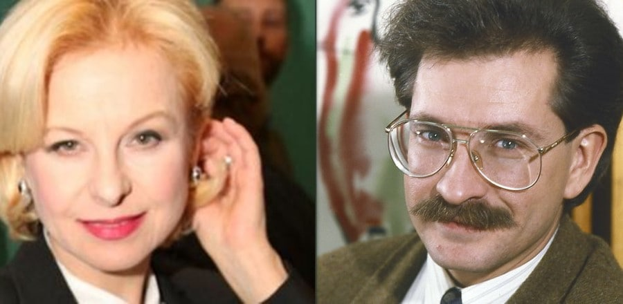 Валентина Пиманова и Влад Листьев