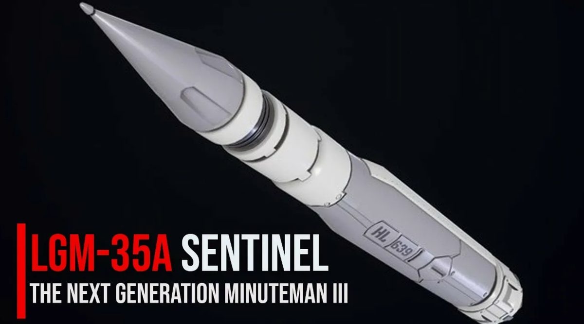 С этого рисунка начинался проект LGM-35 Sentinel 15 лет назад. Картинка "Нортроп Грумман"