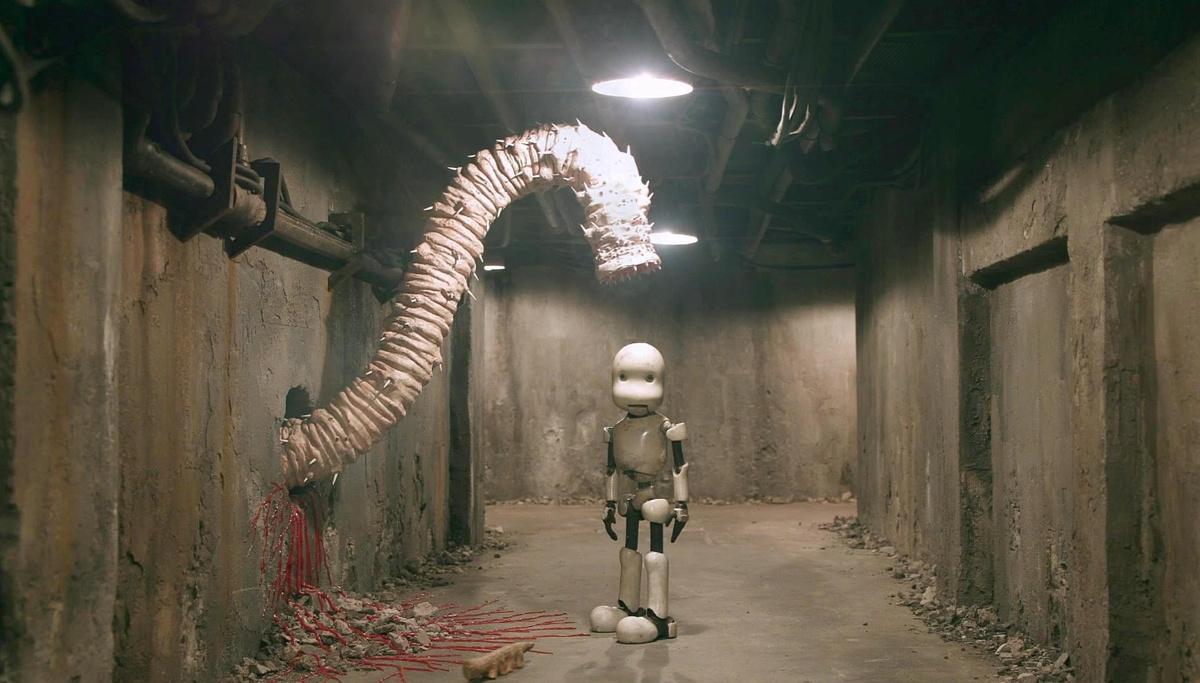 Кадр из мультфильма "Голова-утиль" 2017 года