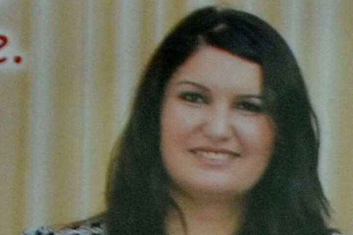 Керобян во врем япрогулки сидела в телефоне. Фото: Андрей КОПАЛОВ.