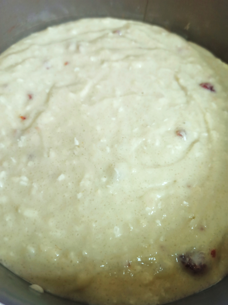 Вот так выглядит готовое тесто