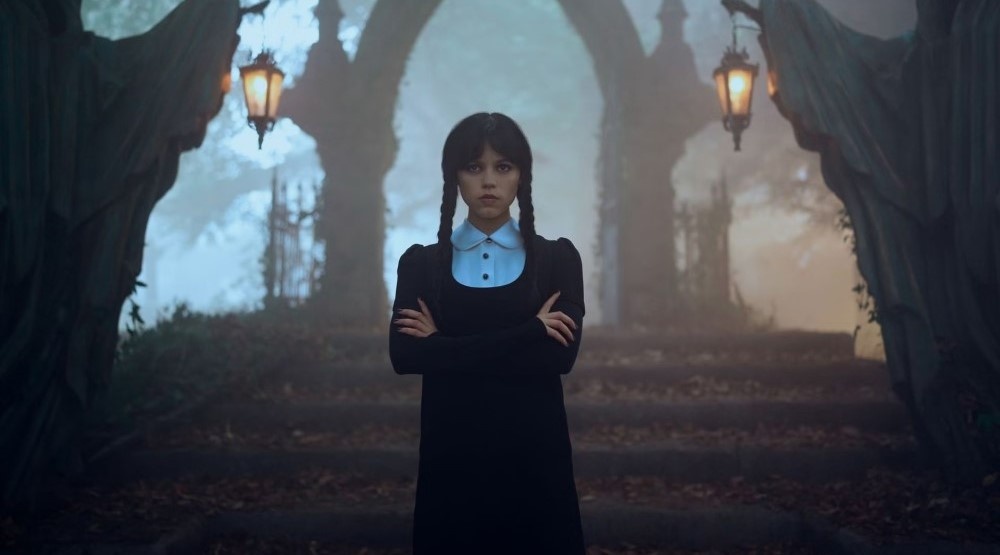     Кадр из 2 сезона сериала «Уэнсдэй» (2025) / Фото: Netflix