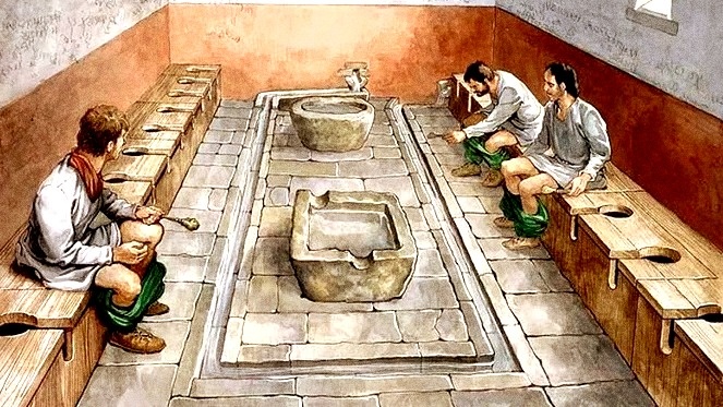 Туалет в Древнем Риме