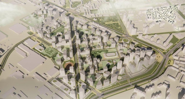 Завершить строительство «УГМК-Застройщик» планирует в 2040-х. Фото: Пресс-служба девелопера «УГМК-Застройщик»