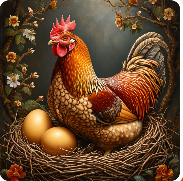 так видит ШЕДЕВРУМ сказку КУРОЧКА РЯБА.