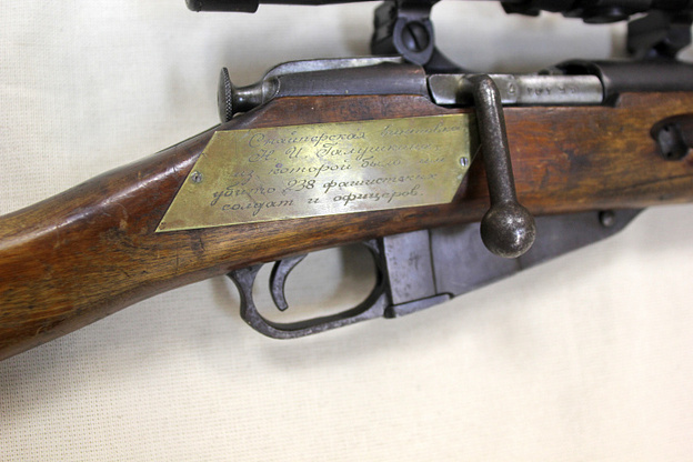    В Музее Победы выставят винтовку кировского снайпера Галушкина