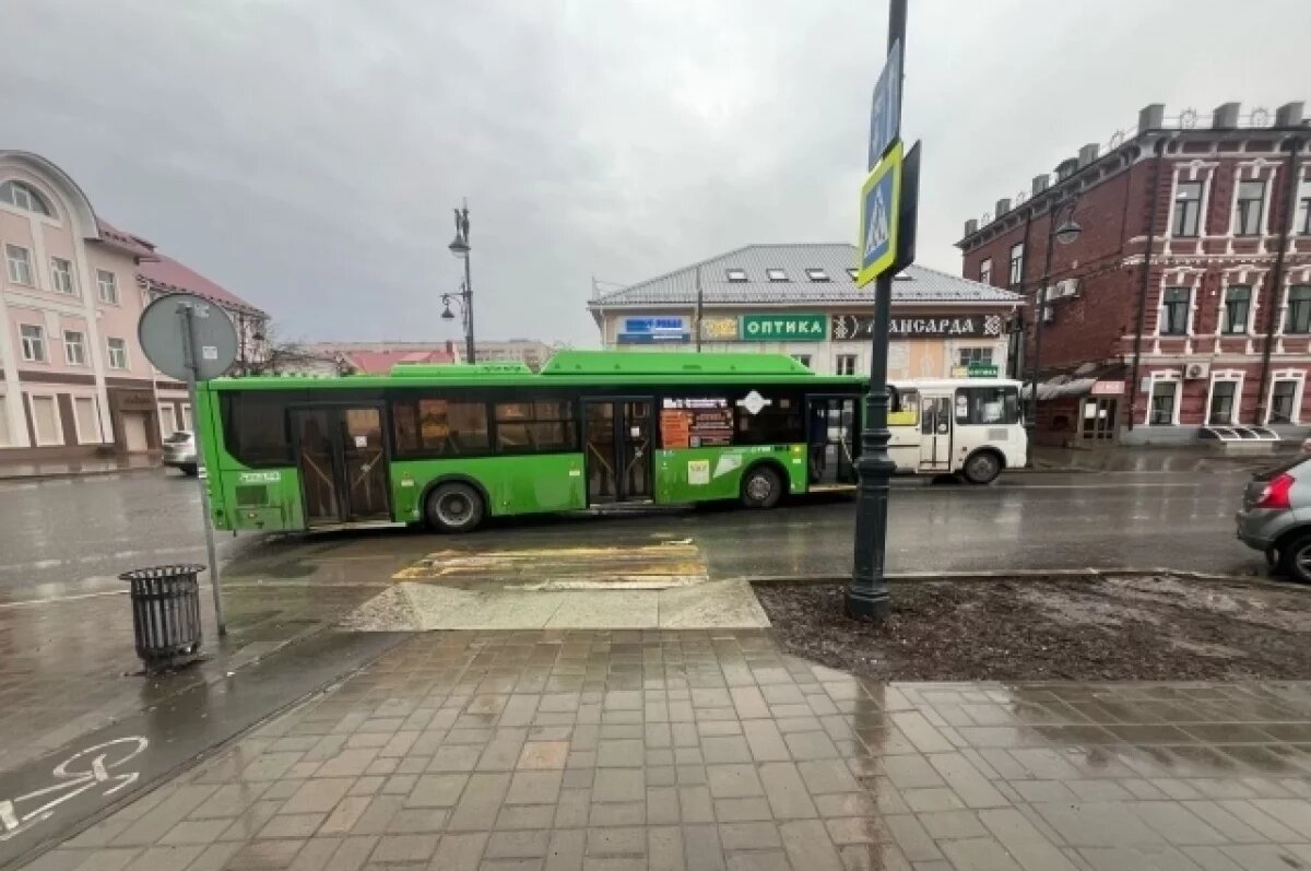    В Оренбурге ещё один «ЛиАЗ» сбил пешехода